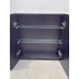 Mirror Cabinet Maize Series 600 Black